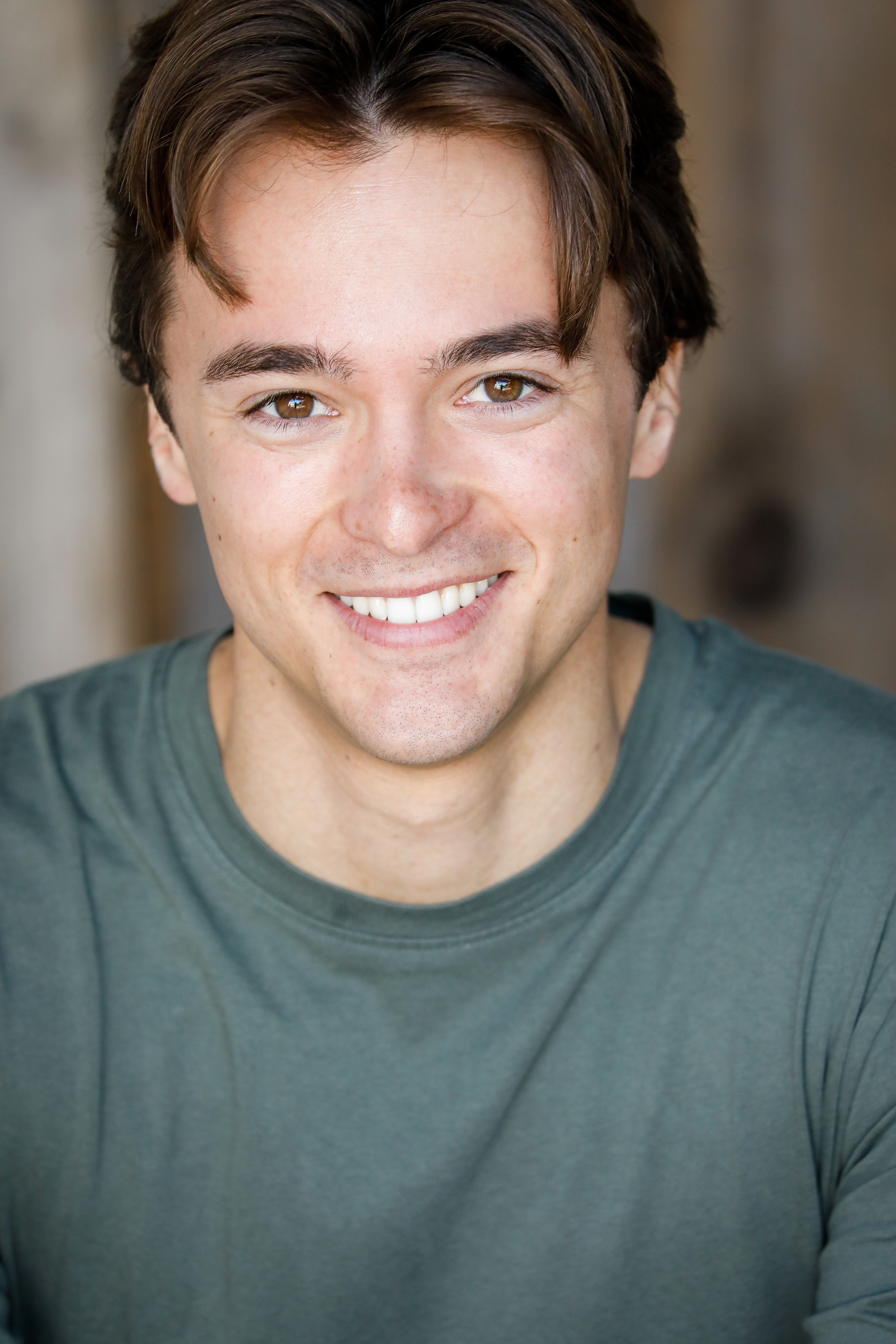 Leonardo Cecchi smiling headshot in teal t-shirt